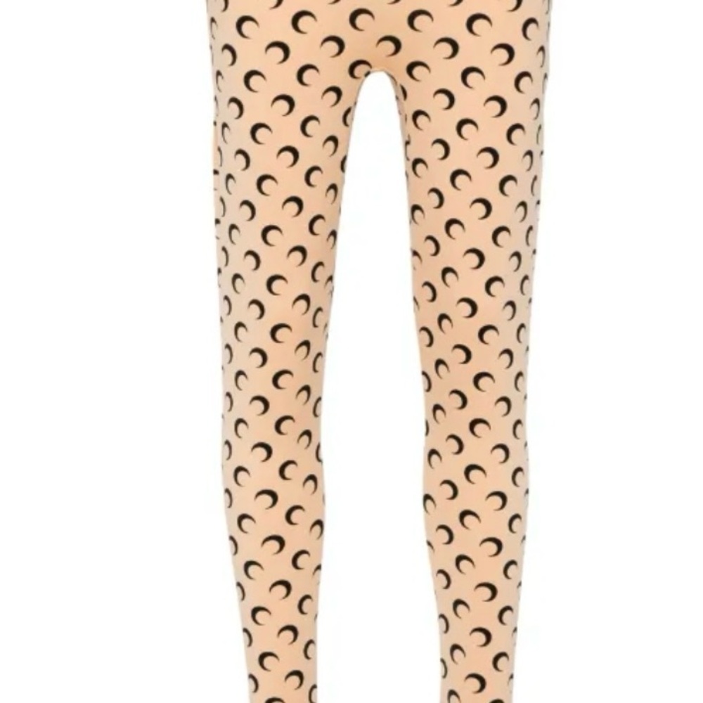 Marine Serre Moon jersey leggings